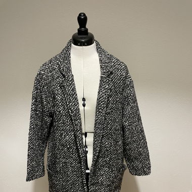 Giacca bianca e nera - Pull&bear
