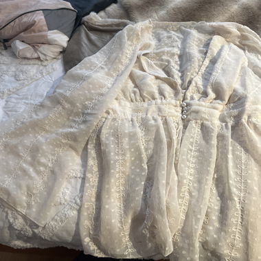 Beige Lace Blouse