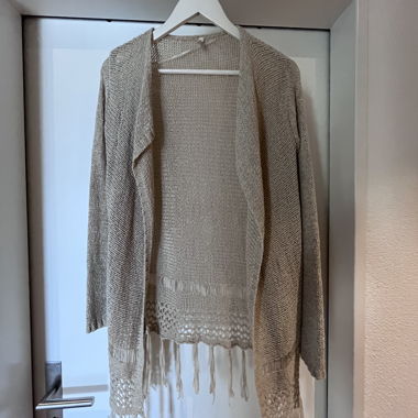 Cardigan with Fringes