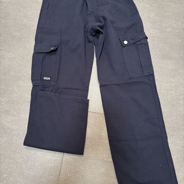 Pantalon cargo bleu marine