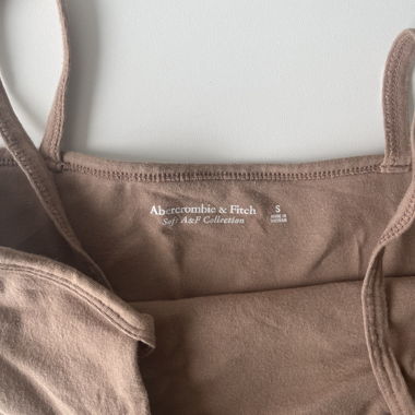 Top marroncino abercrombie