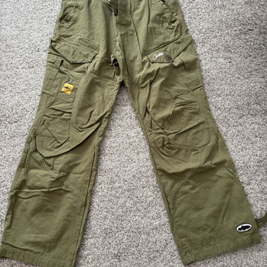 Corteiz Olive Cargo Pants