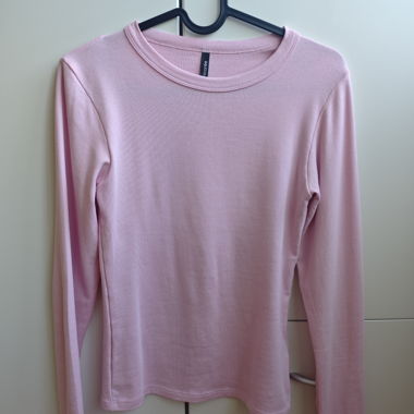 Rosa Langarmshirt von Chicorée