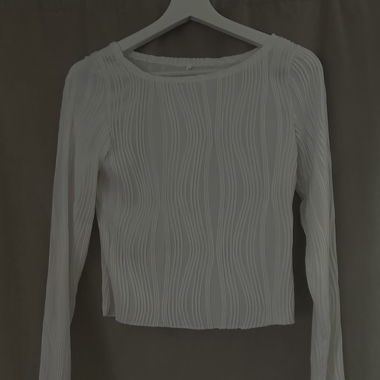 slim rib shirts in black and white
