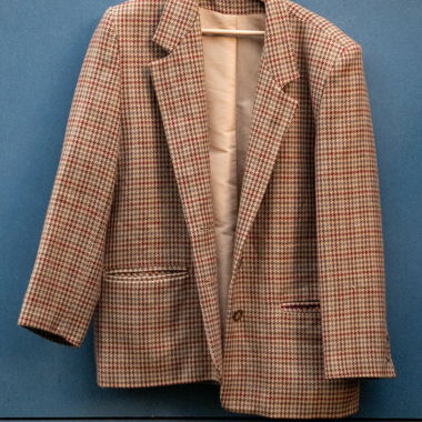 Vintage houndstooth blazer