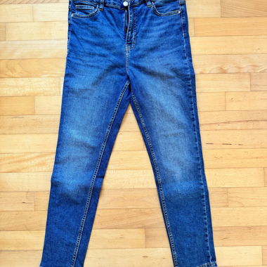 Jeans skinny blu