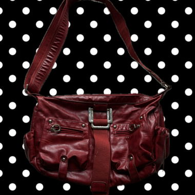 Y2K Red Cross shoulder bag