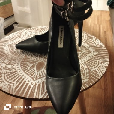 Black Stiletto Heels EVEN&ODD