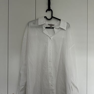 Weisses Hemd oversize