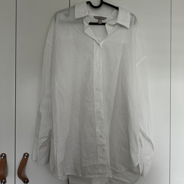 Weisses Hemd oversize