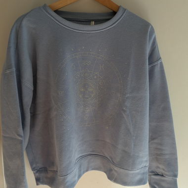 Felpa blu Saltedbasics L