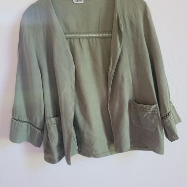 Cardigan lin kaki 42