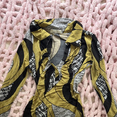 colourful sinching top