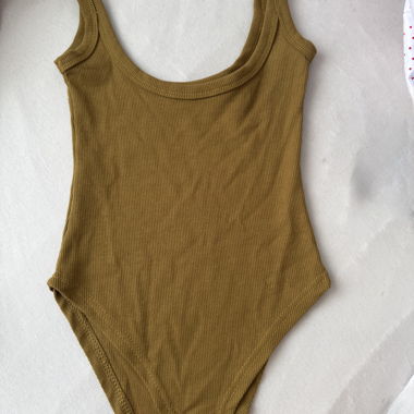 Ribbed Bodysuit