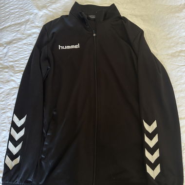 Pull zippé noir hummel sip