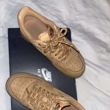 Nike Airforce Sneaker Low light brown