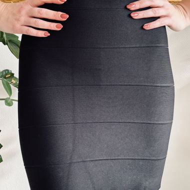 Mini jupe taille haute