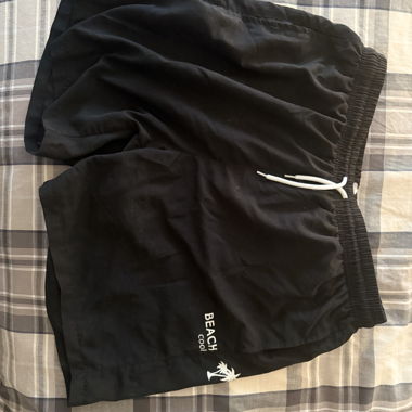 Black Beach Shorts