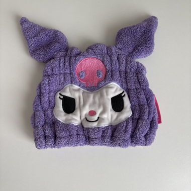 Kuromi Mikrofasertuch-Hut 