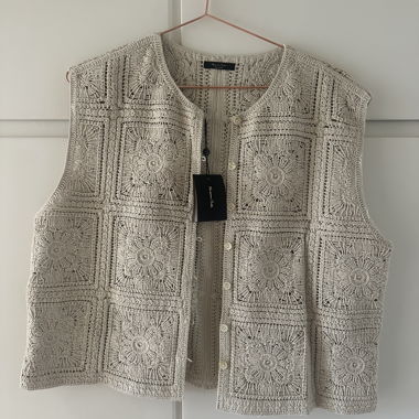 Gilet in maglia Massimo Dutti