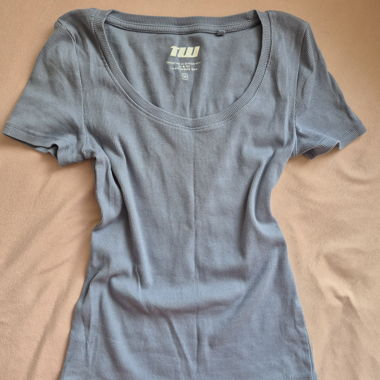 Blue long top