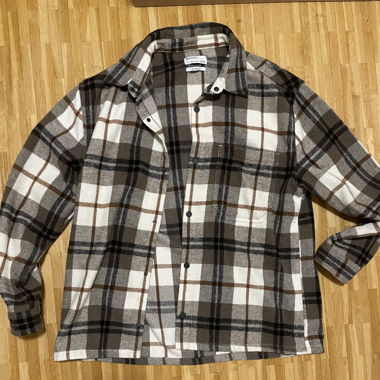 Bershka flannel jacket 