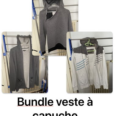 Bundle veste à capuche