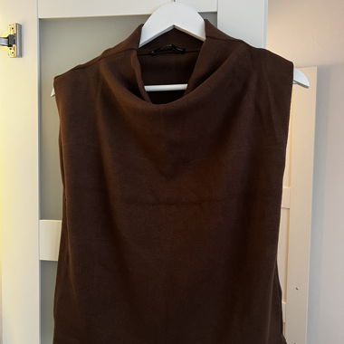 MNG Strickoberteil braun