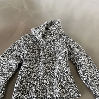 Pull col roulé 