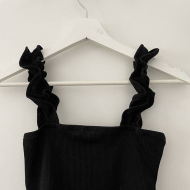 Top court Zara noir