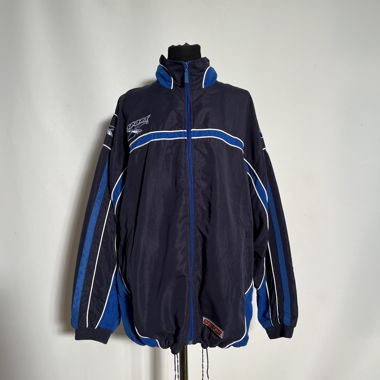 Veste de survêtement Vintage bleue années 90 Sport Point