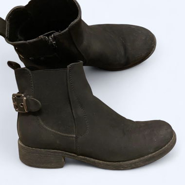 Bottines de mi-saison noires