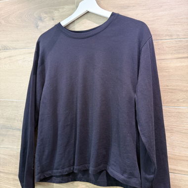 Longsleeve Kaffe en noir