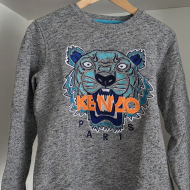 Kenzo Jungle Sweatshirt Grey Size L