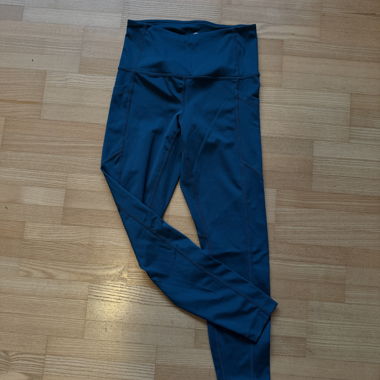 Sports Leggings Turquoise/Teal S