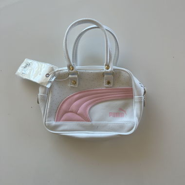 Sac main Puma blanc/rose