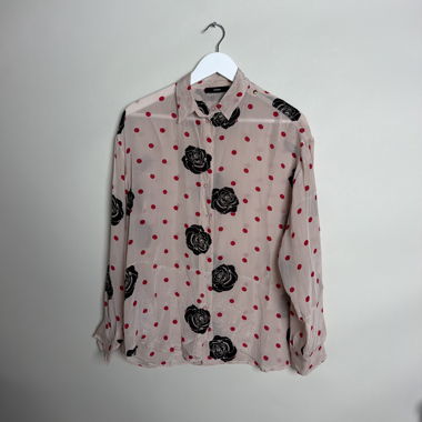 Blusa Diesel con pois floreali