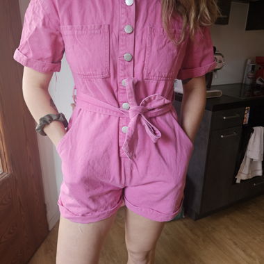 Denim jumpsuit