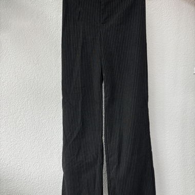 Pantaloni da completo Bershka grigi rigati