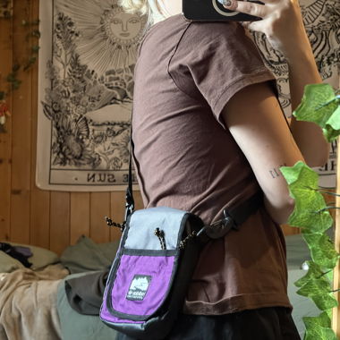 Adidas adventure crossbody bag violet (hiking)