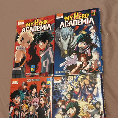 My hero academia manga’s french version.