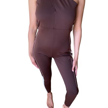 Combinaison sport marron Oysho