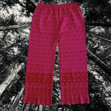 Pink Glitter Pants