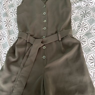 Elegante tuta kaki Taglia S/M