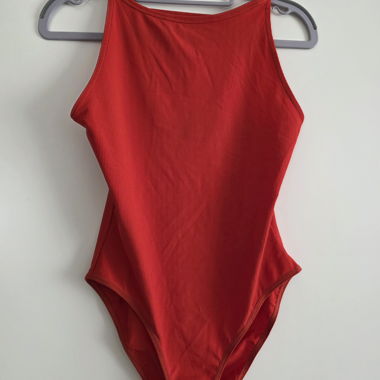 Body a coste rosso Topshop