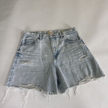 Short en jean C&A taille haute High Mom