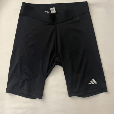 Schwarze Adidas Sportshorts