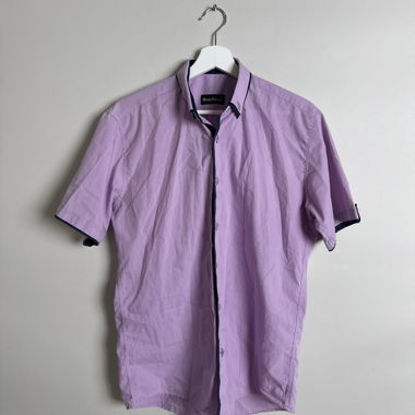 Chemise Lilas à manches courtes XL