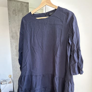Kleid mit 3/4 Ärmeln