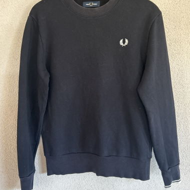 Felpa Fred Perry nera